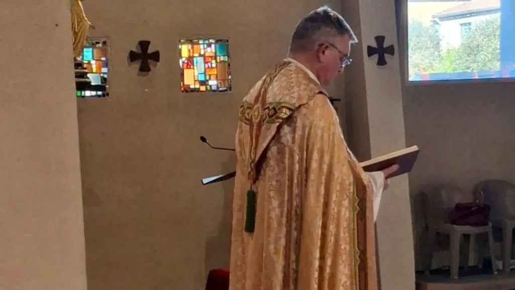 Célébration liturgique des fiançailles et bénédiction.