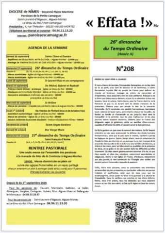 25e Dimanche du Temps Ordinair