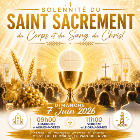 Dimanche du Saint-Sacrement du Corps et du Sang du Christ